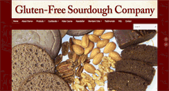 Desktop Screenshot of glutenfreesourdough.com